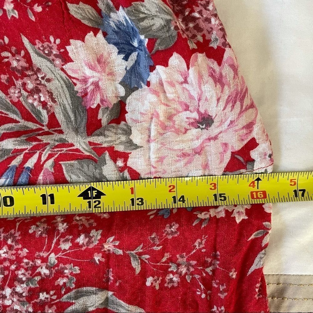 AUGUSTE The Label Red Francis Floral Slip Dress S - Picture 6 of 9